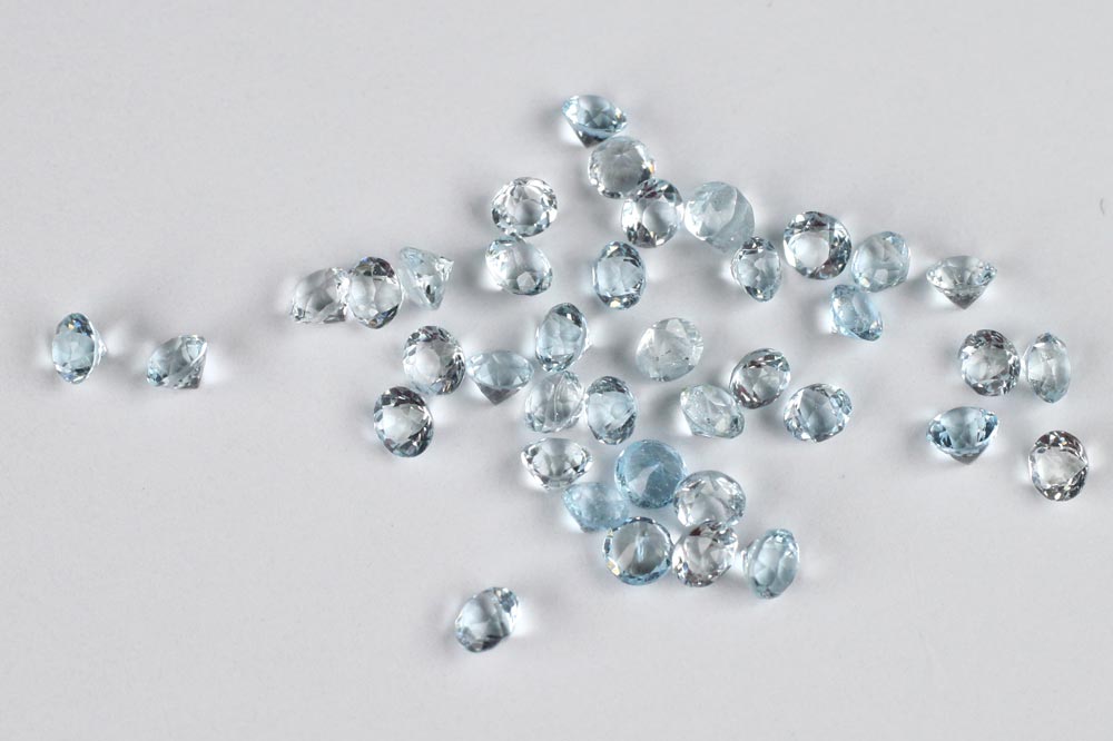 Aquamarine Round 2.2 mm