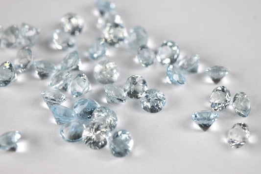 Aquamarine Round 2.2 mm