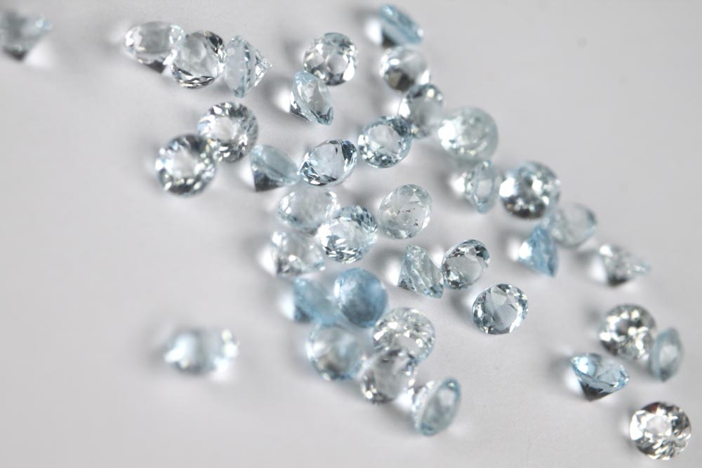 Aquamarine Round 2.2 mm