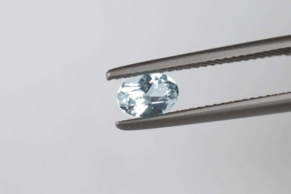 Aquamarine Oval 6x4 mm