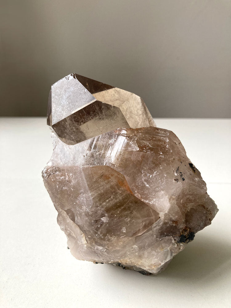Smokey Quartz Crystal Cluster 830 gr
