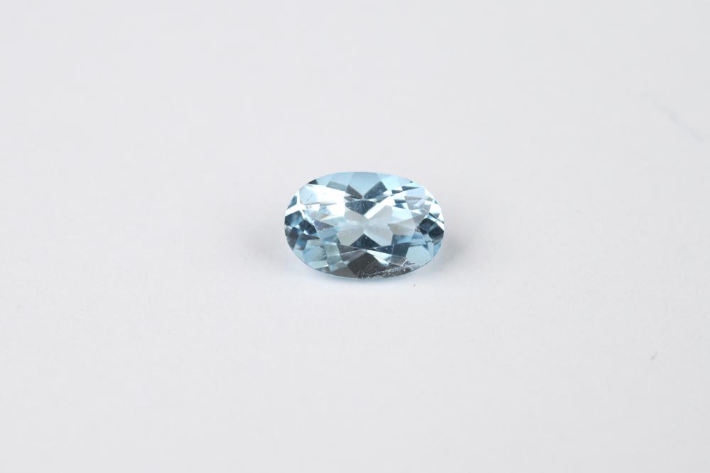 Aquamarine Oval 6x4 mm