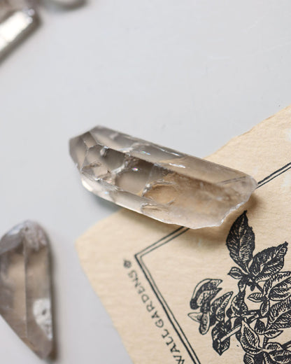 Lemurian Smokey Quartz Crystal 23 gr