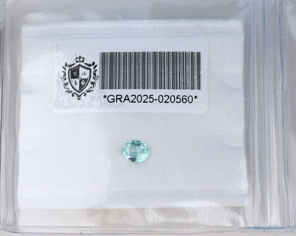 Certified Paraiba Tourmaline 0.78 ct