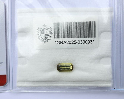 Certifierad turmalin 1.76 ct