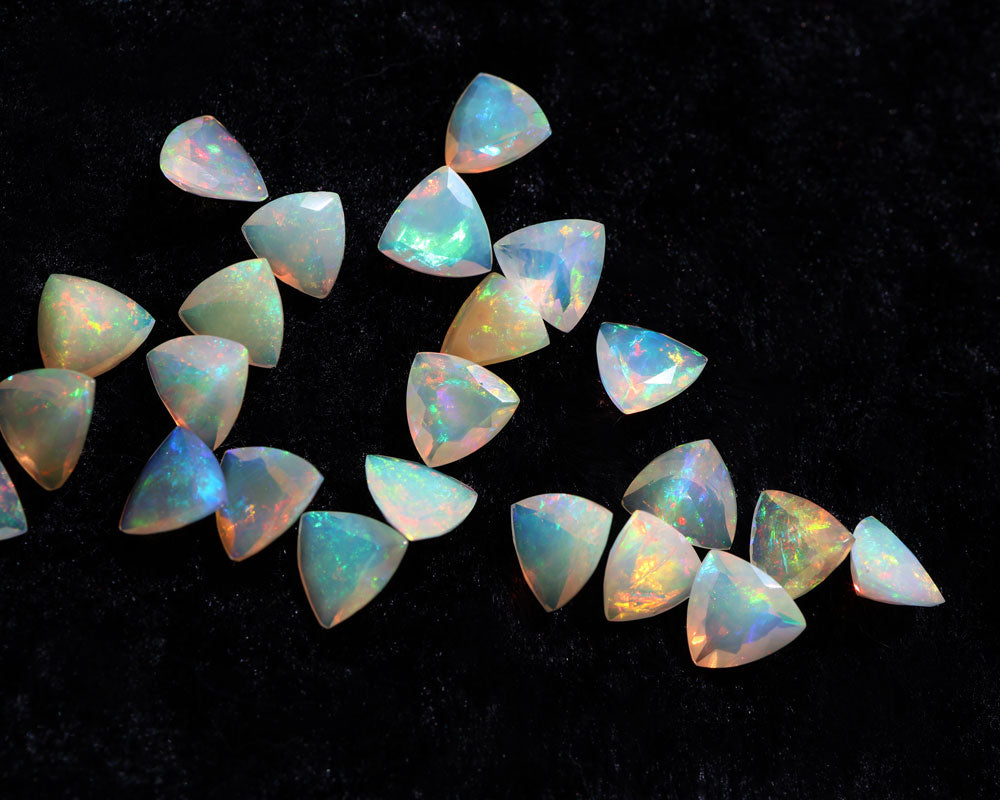 Wollo Opal trillion 8 mm