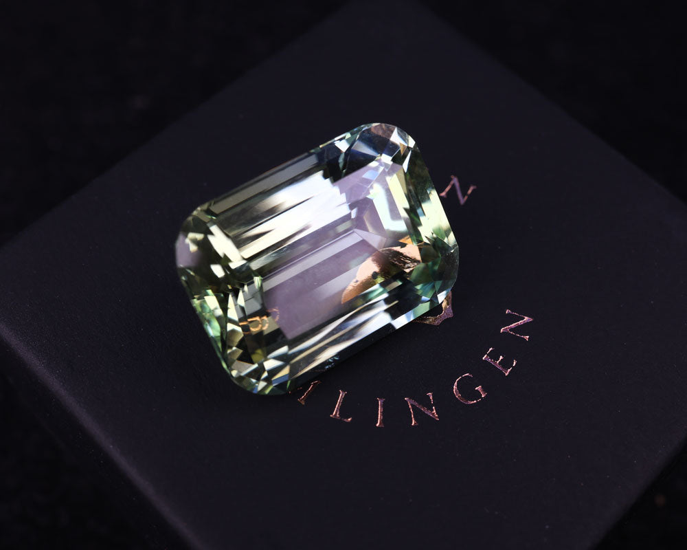 Turmalin Pastellgrön 28.3 ct