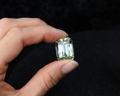 Turmalin Pastellgrön 28.3 ct