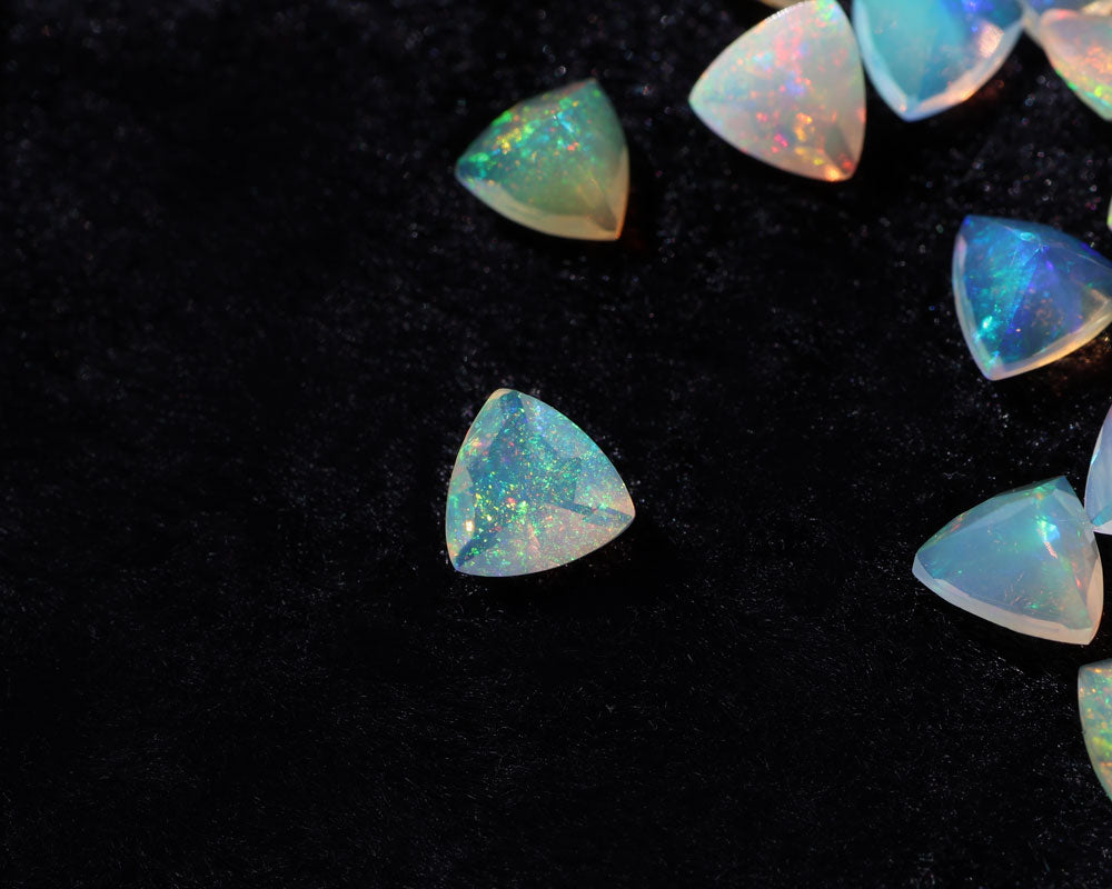 Wollo Opal trillion 6 mm