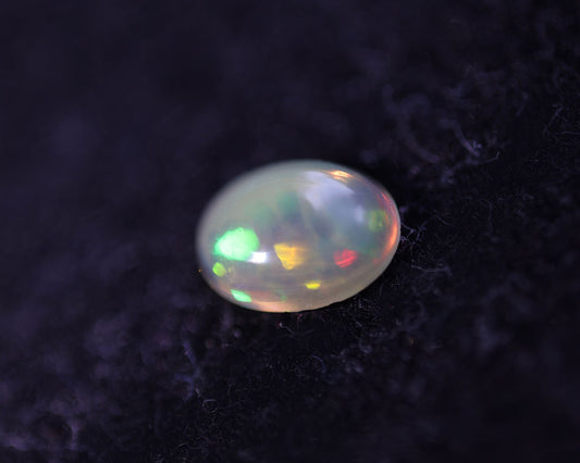 Snakeskin Wollo Opal oval 0.34 ct