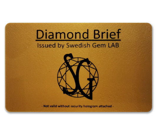 Loose gemstone Certificate