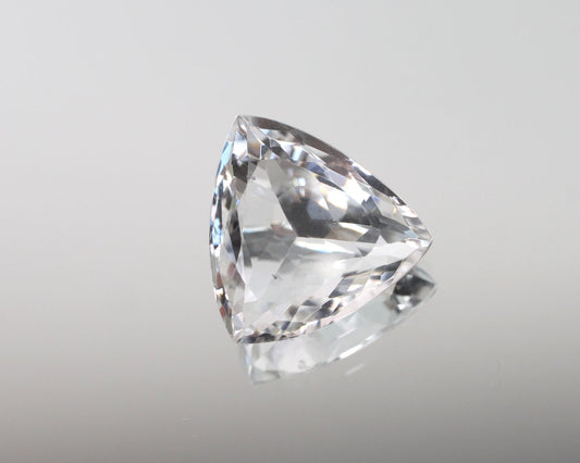 Rock Crystal Trilliant 18mm 13.5 ct