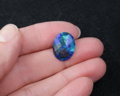 Azurit-Malakit 16 mm 4,6 ct