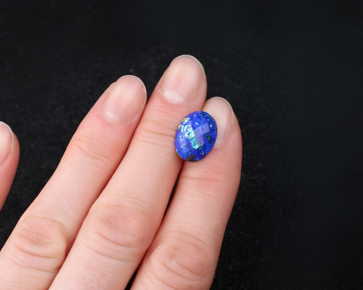 Azurit-Malakit 14 mm 3,5 ct