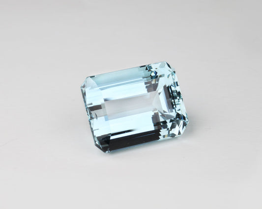 Akvamarin smaragdslipning 42,5 ct