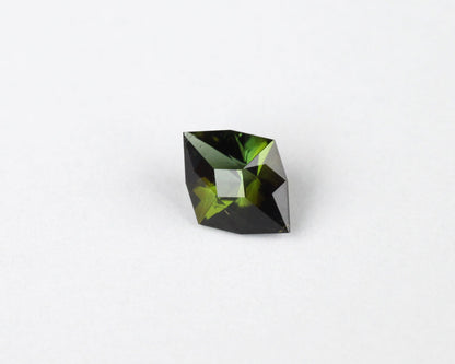 Tourmaline green rhombus 6x5 mm 0.38 ct