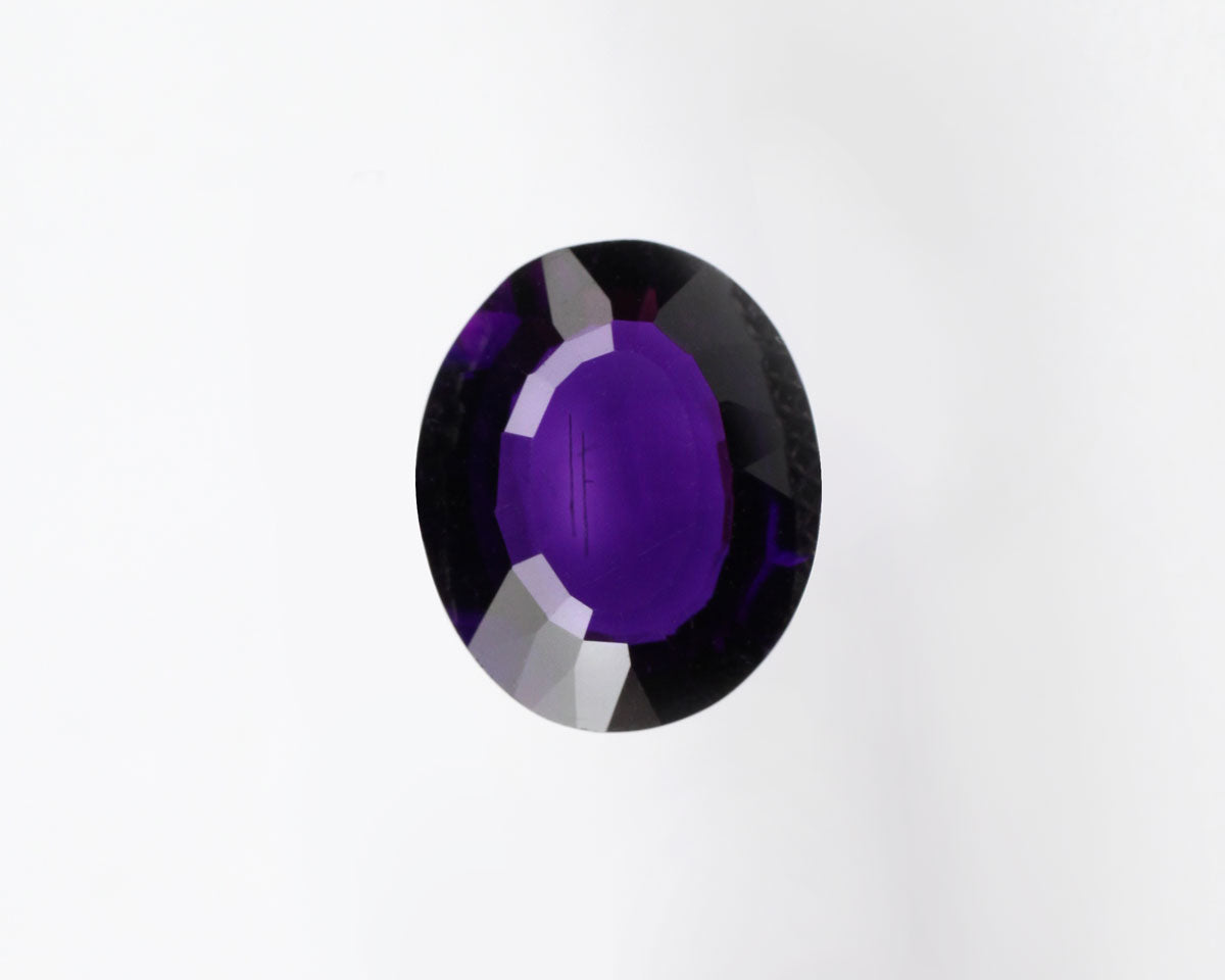 Amethyst oval 11x9 mm 2.8 ct