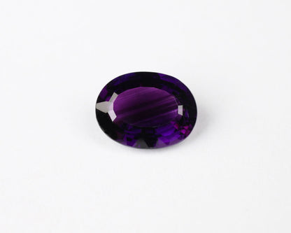 Amethyst oval 12x9 mm 4 ct