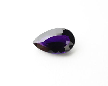 Amethyst drop 12 mm 2 ct