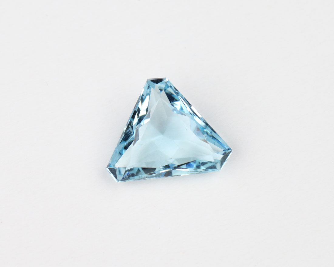 Aquamarine Cornered Triangular 15 mm 5.15 ct