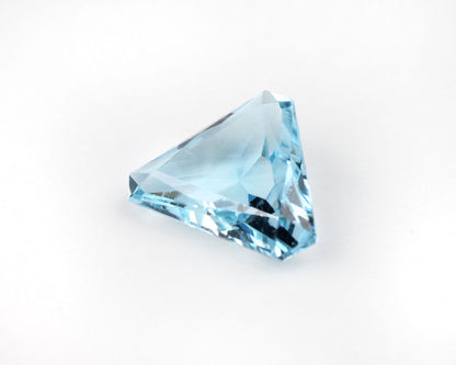 Aquamarine Cornered Triangular 15 mm 5.15 ct