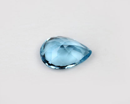 Aquamarine pear 17 mm 9.1 ct
