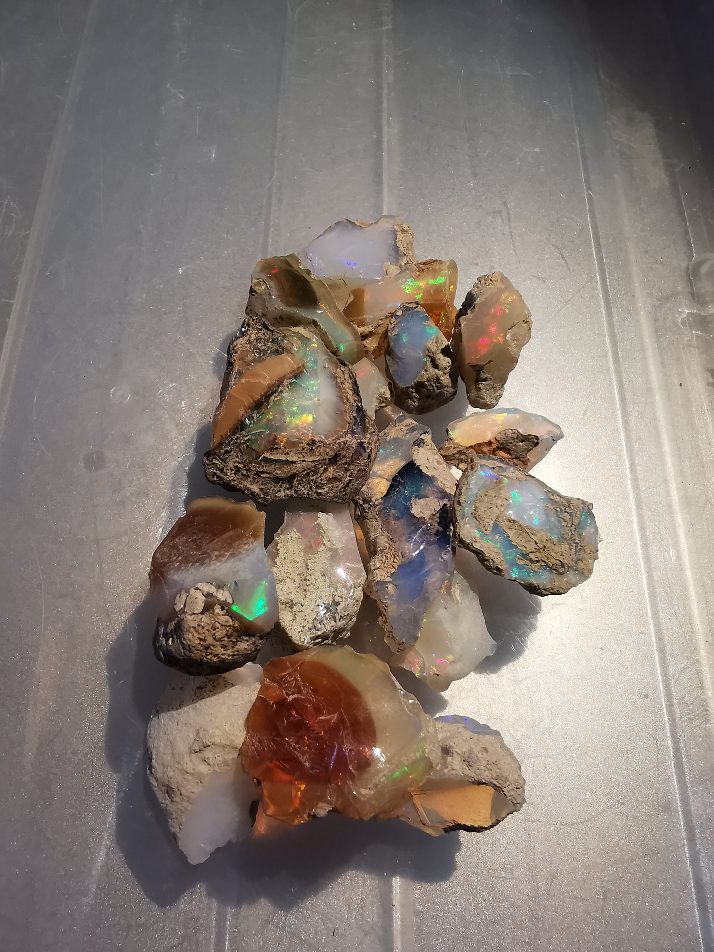 Wollo opal parcel