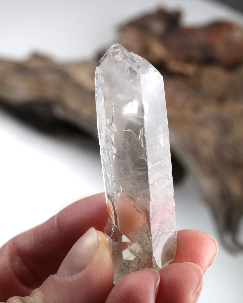 Lemurian Smokey Quartz Crystal 22 gr