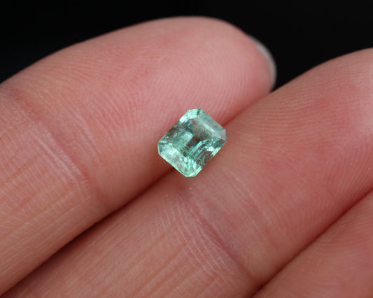 Shakiso Smaragd rektangel 0,6 ct