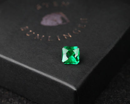 Facet cut Shakiso Emerald 0.8 ct