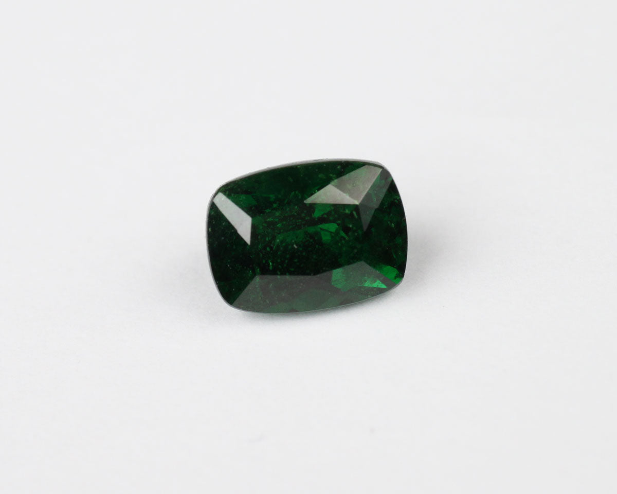 Tsavorite granat grön rektangulär 7mm 1,2 ct 