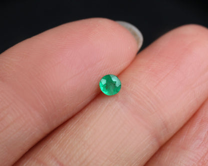 Shakiso Emerald round 0.15 ct