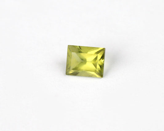 Peridot 0,5 ct rektangel