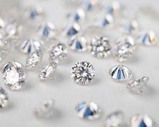 Diamond White round 2 mm 0.03 ct Lab grown