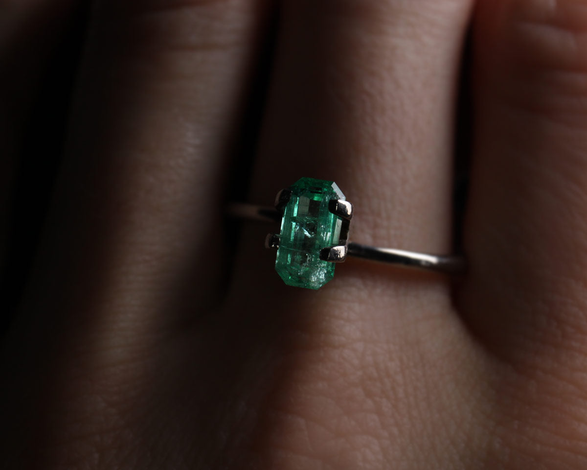 Shakiso Emerald 1.05 ct emerald variety cut