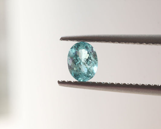 Paraiba Turmalin 5,7 mm 0,44 ct