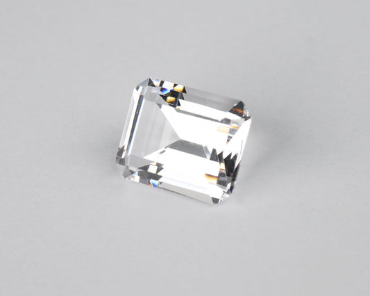 Spinel rectangular White 10x8mm