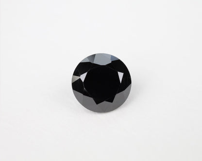 Black diamond round 8 mm 3.75 ct