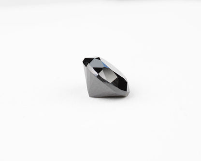 Black diamond round 8 mm 3.75 ct