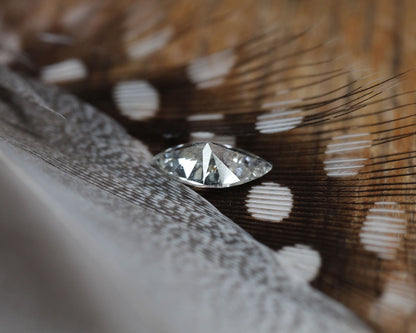 Diamond marquise 8 mm 0.6 ct