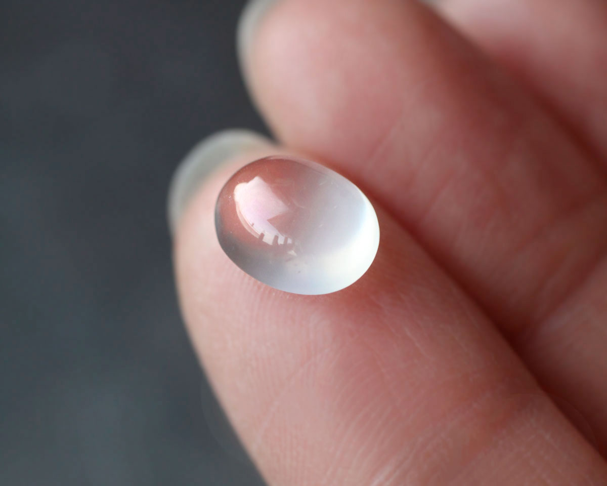 moonstone Oval 10x8mm Cateye