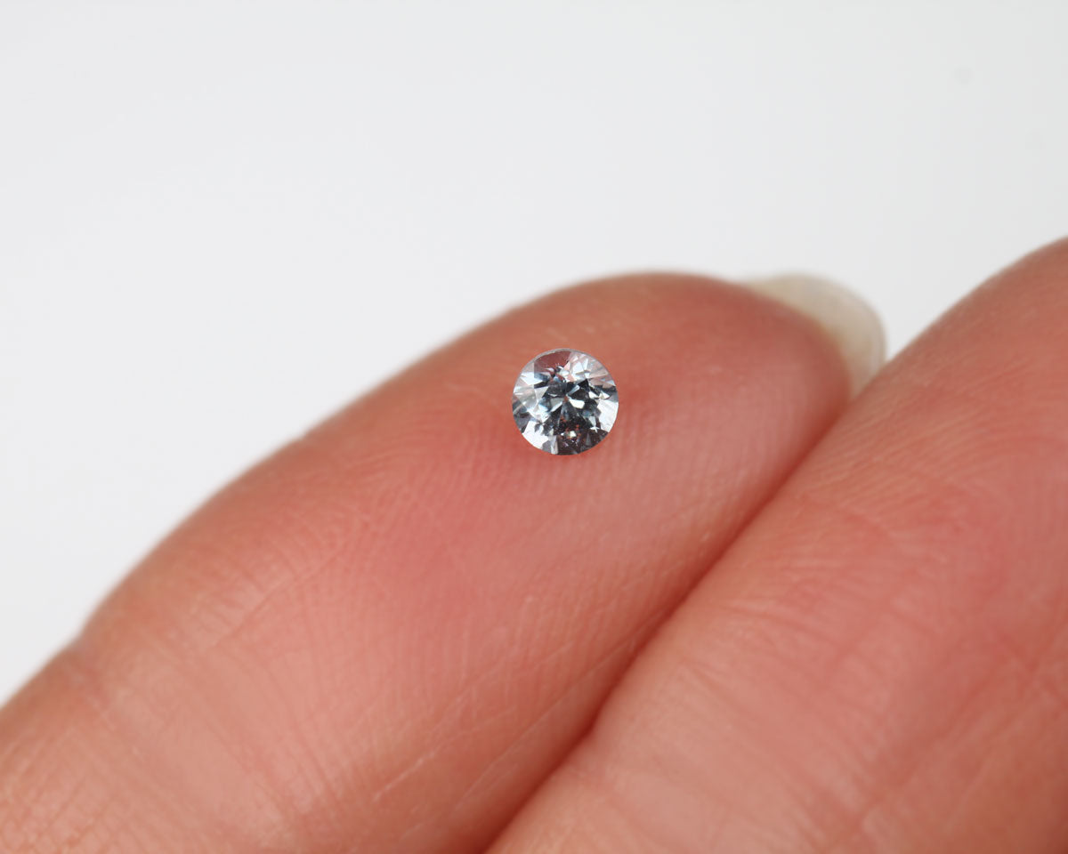 Spinel round blue 3 mm