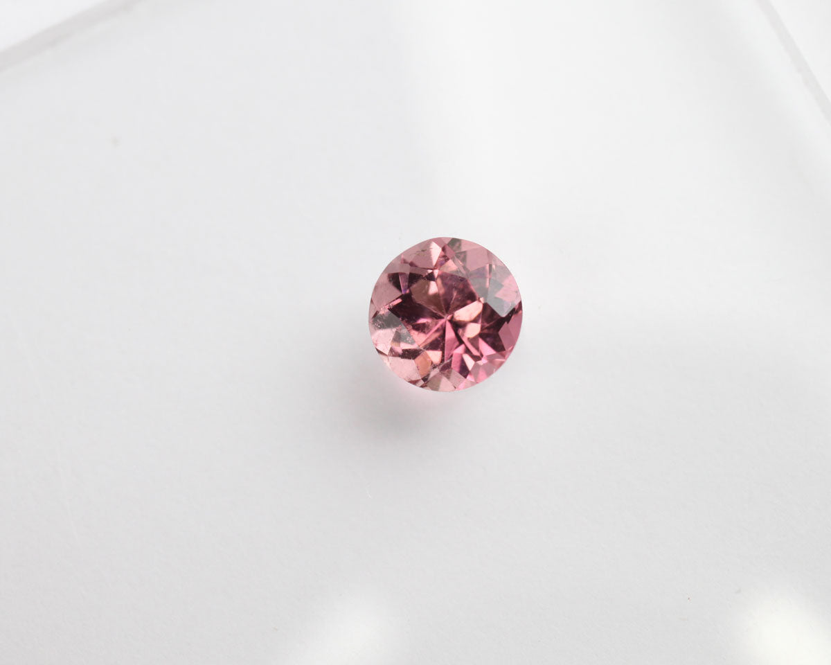 Tourmaline Round Pink 5 mm Pair
