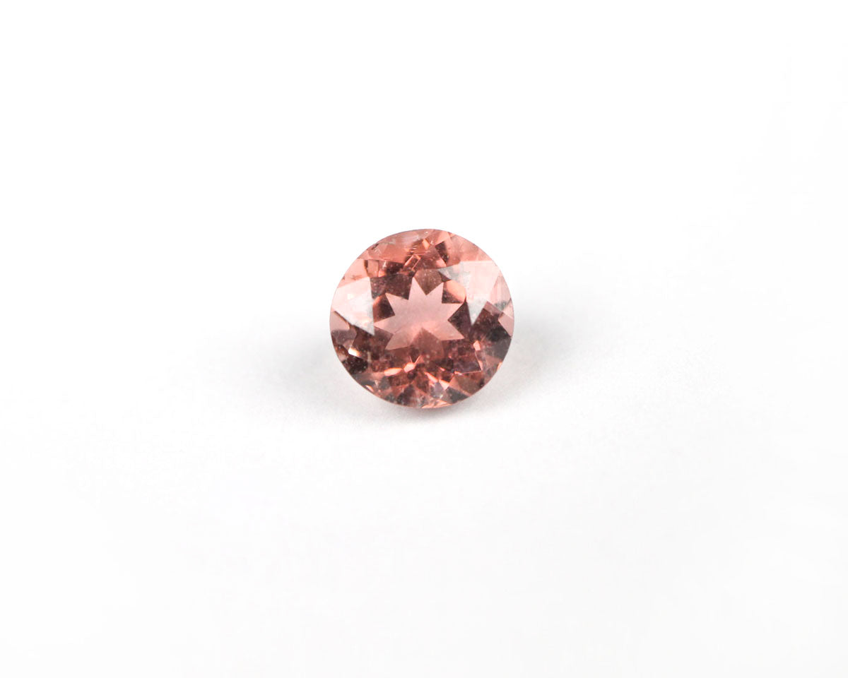 Turmalin rosa rund 5 mm 0,47 ct