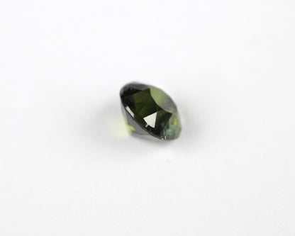 Turmalin rund grön 5 mm 0,5 ct