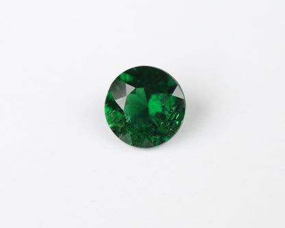 Tsavorite granat grön rund 5 mm 0,4 ct 