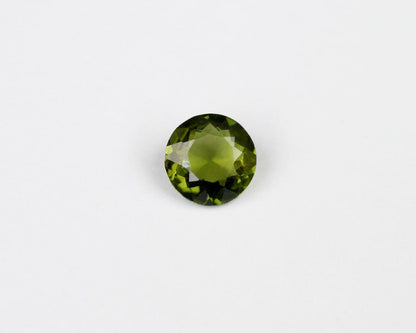 Turmalin rund grön 5 mm 0,37 ct