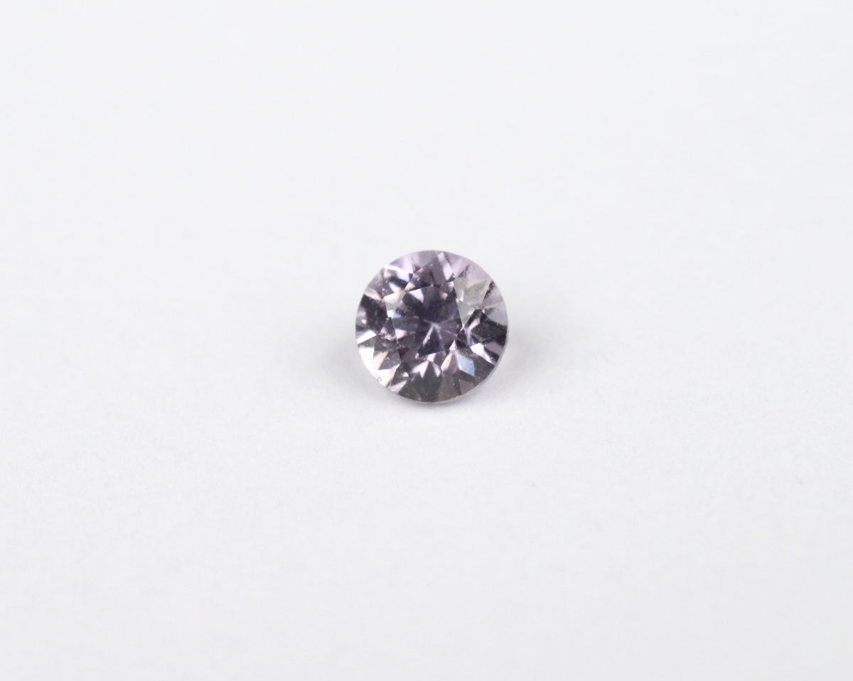 Spinel purple round 3 mm 0.16 ct