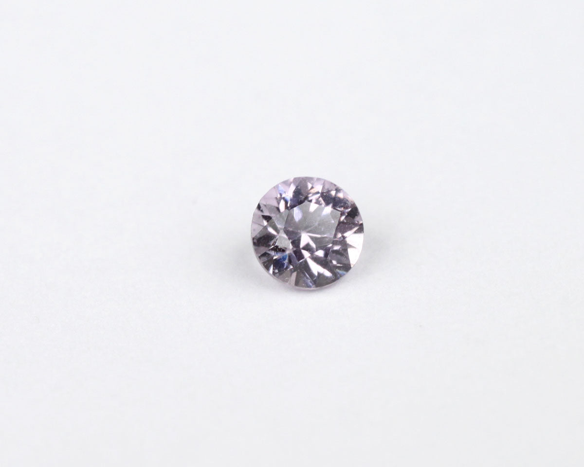 Spinel purple round 3 mm 0.16 ct