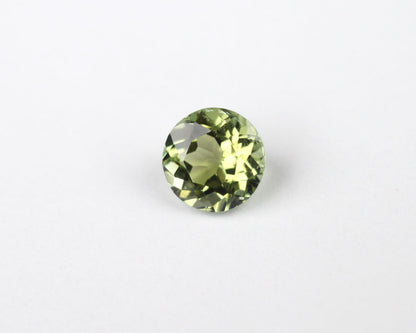 Turmalingrön rund 4 mm 0,3 ct